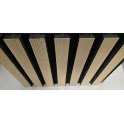 Riflaj Acustic Panou 3D (stejar deschis)