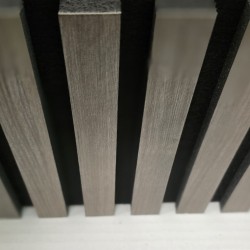 Riflaj Acustic Panou 3D (stejar inchis)